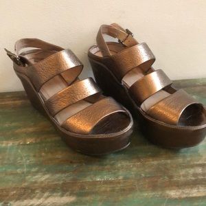 Copper Chocolate Blu shoes